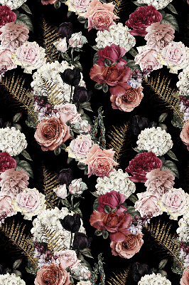 Rolgordijn voor het raam Boeket rozen