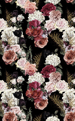 Rolgordijn voor het raam Boeket rozen