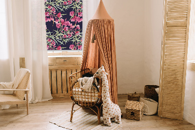 Rolgordijn verduisterend Exotische bloem