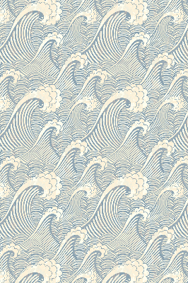 Rolgordijn voor het raam Watergolven