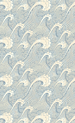 Rolgordijn voor het raam Watergolven