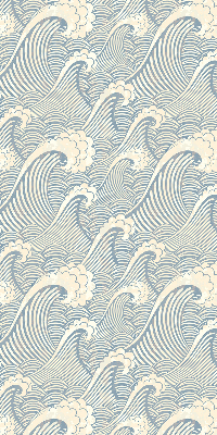 Rolgordijn voor het raam Watergolven