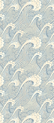 Rolgordijn voor het raam Watergolven