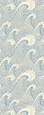 Rolgordijn voor het raam Watergolven