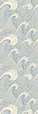 Rolgordijn voor het raam Watergolven