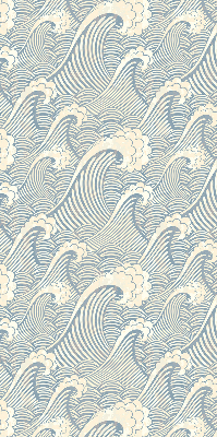 Rolgordijn voor het raam Watergolven