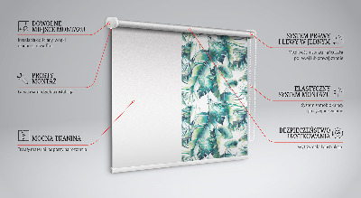 Rolgordijn verduisterend Bladeren