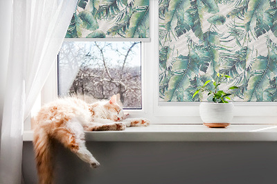 Rolgordijn verduisterend Bladeren