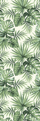 Rolgordijn voor het raam Verschillende bladeren