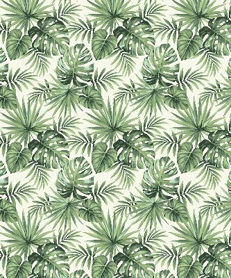 Rolgordijn voor het raam Verschillende bladeren