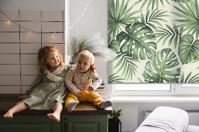 Rolgordijn voor het raam Verschillende bladeren