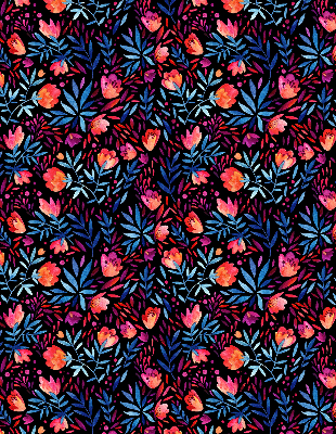 Rolgordijn verduisterend Papaver