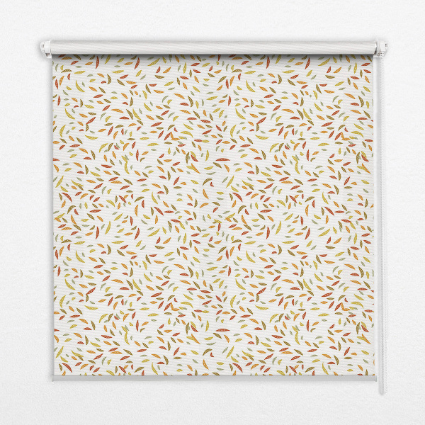 Rolgordijn voor het raam Vallende bladeren
