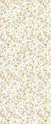 Rolgordijn voor het raam Vallende bladeren