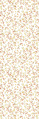 Rolgordijn voor het raam Vallende bladeren