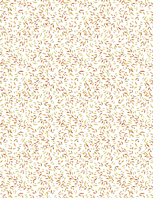 Rolgordijn voor het raam Vallende bladeren