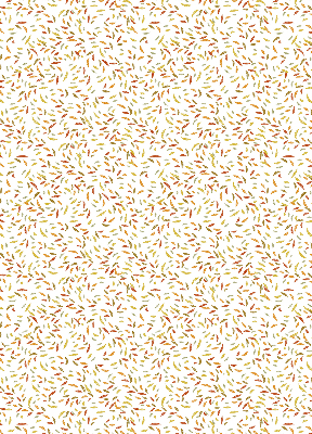 Rolgordijn voor het raam Vallende bladeren