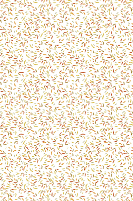 Rolgordijn voor het raam Vallende bladeren