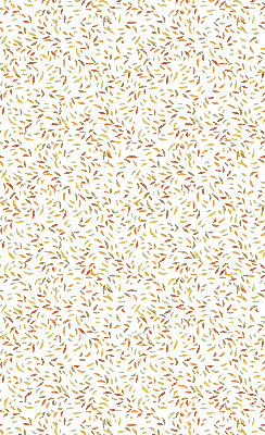 Rolgordijn voor het raam Vallende bladeren