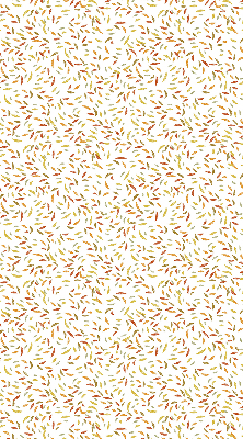 Rolgordijn voor het raam Vallende bladeren