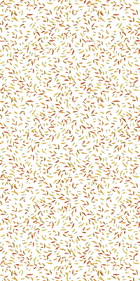 Rolgordijn voor het raam Vallende bladeren