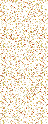 Rolgordijn voor het raam Vallende bladeren