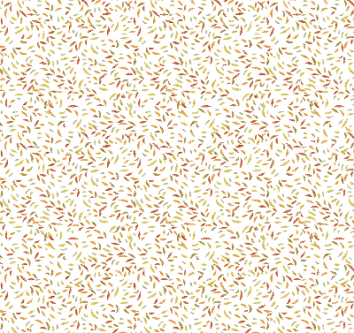 Rolgordijn voor het raam Vallende bladeren