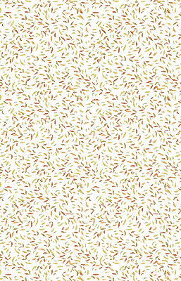 Rolgordijn voor het raam Vallende bladeren