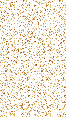 Rolgordijn voor het raam Vallende bladeren