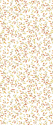 Rolgordijn voor het raam Vallende bladeren