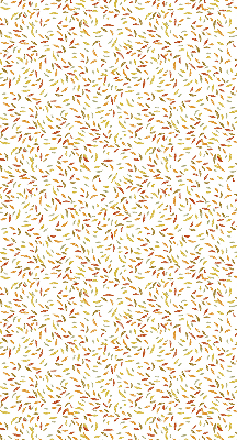 Rolgordijn voor het raam Vallende bladeren