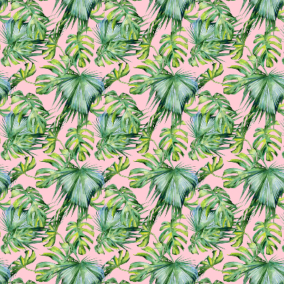 Rolgordijn voor het raam Tropische bladvariëteiten