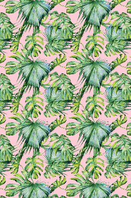 Rolgordijn voor het raam Tropische bladvariëteiten