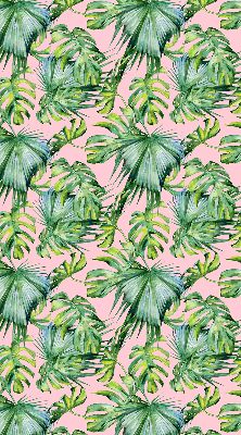 Rolgordijn voor het raam Tropische bladvariëteiten