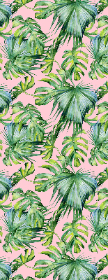 Rolgordijn voor het raam Tropische bladvariëteiten