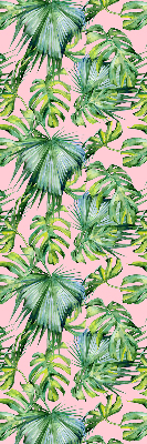 Rolgordijn voor het raam Tropische bladvariëteiten