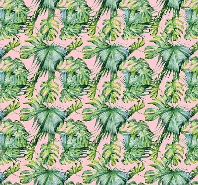 Rolgordijn voor het raam Tropische bladvariëteiten