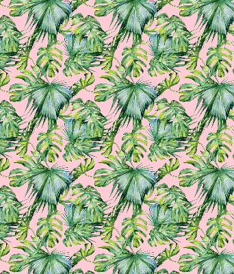 Rolgordijn voor het raam Tropische bladvariëteiten