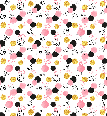 Rolgordijn verduisterend Verschillende cirkels