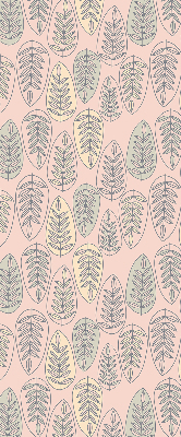 Rolgordijn voor het raam Kleurrijke bladeren