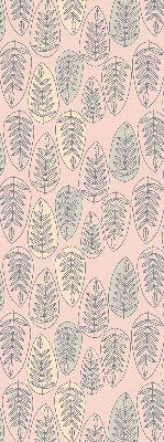 Rolgordijn voor het raam Kleurrijke bladeren