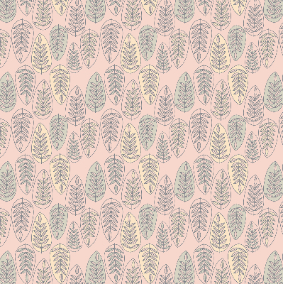 Rolgordijn voor het raam Kleurrijke bladeren