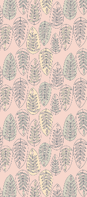 Rolgordijn voor het raam Kleurrijke bladeren