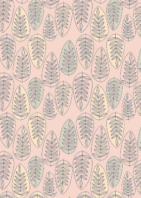 Rolgordijn voor het raam Kleurrijke bladeren