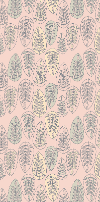 Rolgordijn voor het raam Kleurrijke bladeren