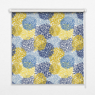 Rolgordijn verduisterend Geschilderde planten