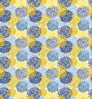 Rolgordijn verduisterend Geschilderde planten