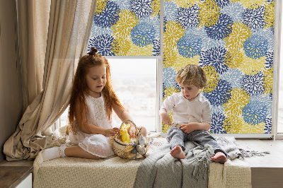 Rolgordijn verduisterend Geschilderde planten