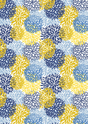 Rolgordijn verduisterend Geschilderde planten