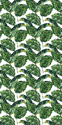 Rolgordijn voor het raam Exotische bladeren